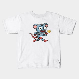 Robot Rat Zombie Kids T-Shirt